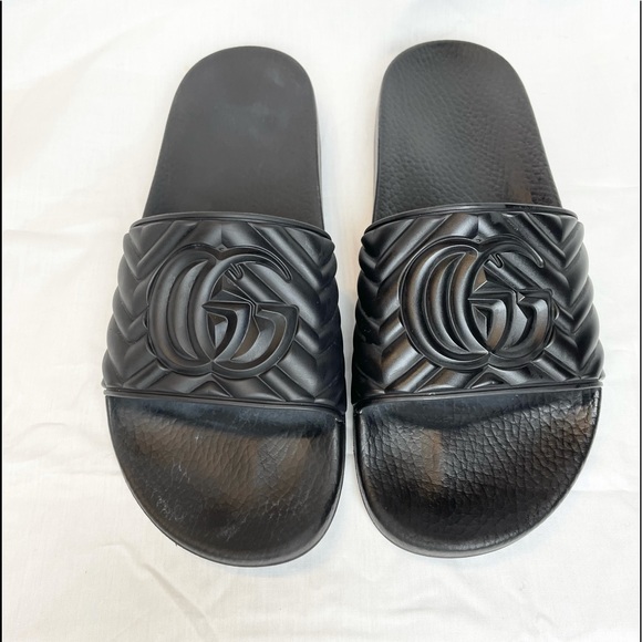 Gucci Other - Gucci men’s matelasse’ rubber slides